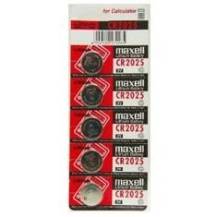 BLISTER MAXELL PILA BOTON LITIO CR2025
