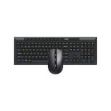 TECLADO + RATON RAPOO 8210M NEGRO