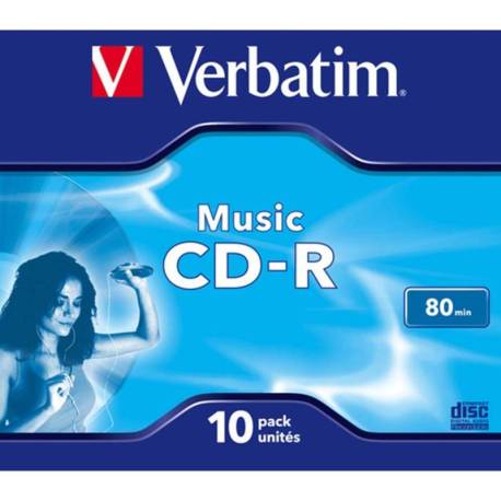 VERBATIM CD - R 700MB 16X TARRINA 10