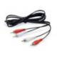 CABLE 2X RCA EQUIP 2.5M MACHO