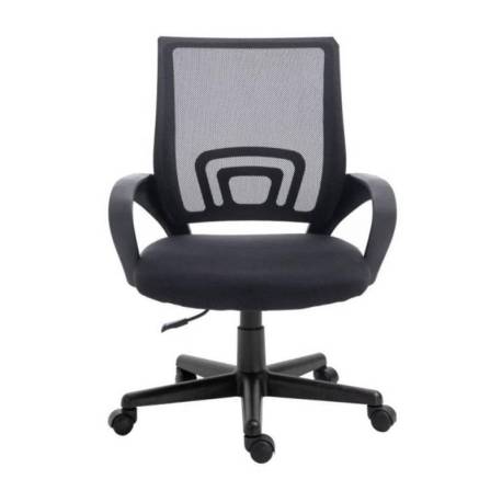 SILLA OFICINA EQUIP 651003 NEGRA ERGONOMICA
