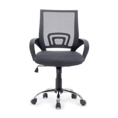 SILLA OFICINA EQUIP 651014 GRIS ERGONOMICA