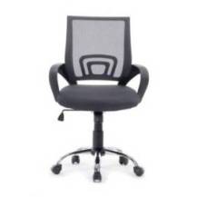 SILLA OFICINA EQUIP 651014 GRIS ERGONOMICA