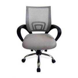 SILLA OFICINA EQUIP 651015 GRIS ERGONOMICA