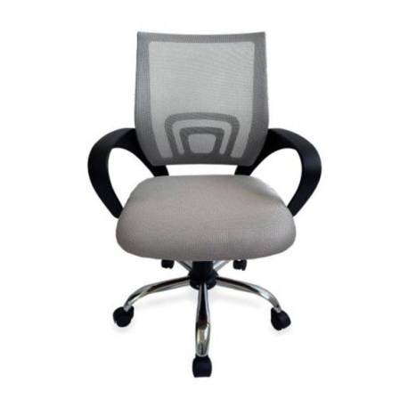 SILLA OFICINA EQUIP 651015 GRIS ERGONOMICA