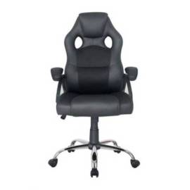 SILLA OFICINA EQUIP 651016 NEGRA RESPALDO