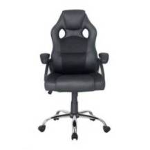 SILLA OFICINA EQUIP 651016 NEGRA RESPALDO