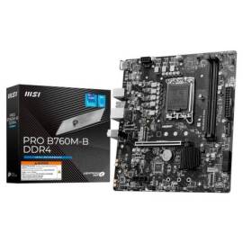 PLACA BASE MSI PRO B760M - B DDR4