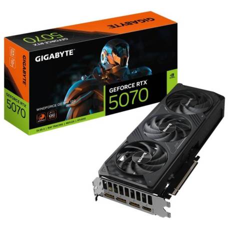 TARJETA GRAFICA GIGABYTE RTX 5070 WINDFORCE
