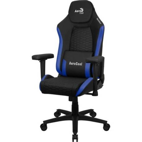 SILLA GAMING AEROCOOL CROWN NEGRA AZUL