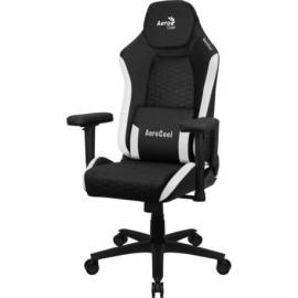 SILLA GAMING AEROCOOL CROWN NEGRA BLANCO