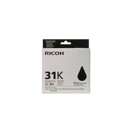 CARTUCHO GEL RICOH 405688 GC-31K GX