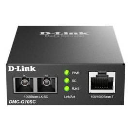 CONVERTIDOR MEDIOS MONOMODO D - LINK DMC - G10SC
