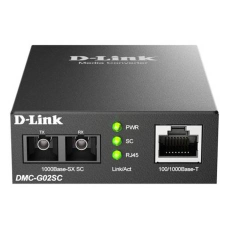 CONVERTIDOR MEDIOS MULTIMODO D - LINK DMC - G02SC