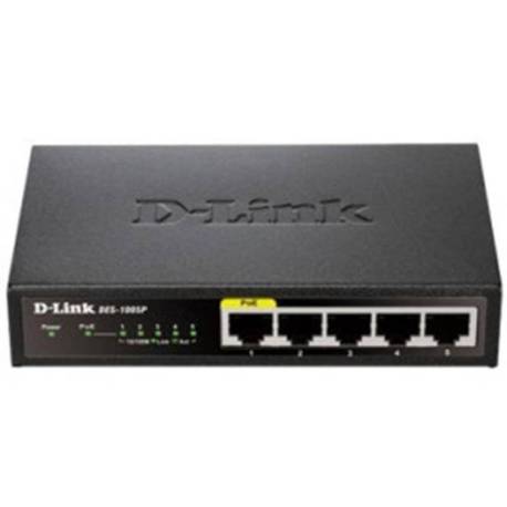 SWITCH D - LINK DES - 1005P 5 PUERTOS
