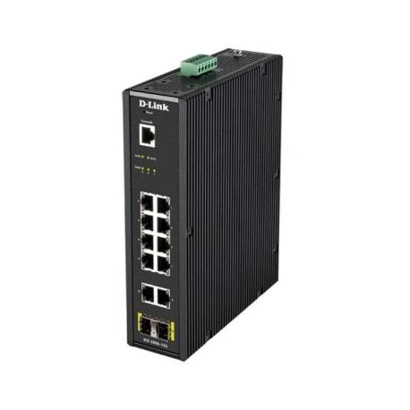 SWITCH INDUSTRIAL D - LINK DIS - 200G - 12S 12 PUERTOS