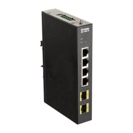 SWITCH INDUSTRIAL D - LINK DIS - 100G - 6S 6 PUERTOS