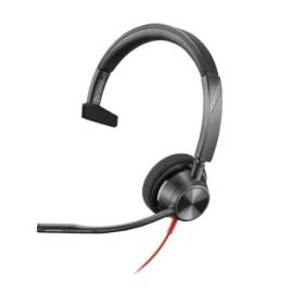 AURICULARES POLY MONOAURALES BLACKWIRE 3310 CON