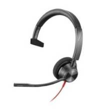 AURICULARES POLY MONOAURALES BLACKWIRE 3310 CON