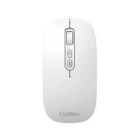MOUSE RATON COOLBOX IA W02 BLANCO