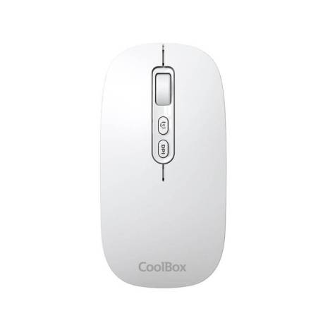 MOUSE RATON COOLBOX IA W02 BLANCO