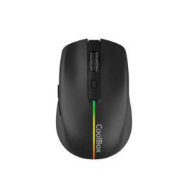 MOUSE RATON COOLBOX GAMING W01 NEGRO