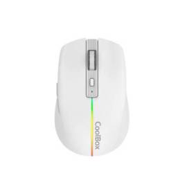 MOUSE RATON COOLBOX GAMING W01 BLANCO