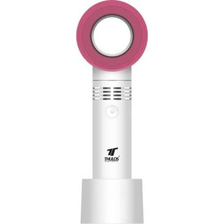VENTILADOR PORTATIL THULOS TH - MFN - 03 BLANCO ROSA