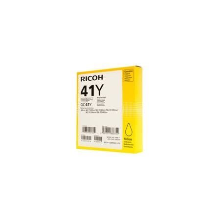 CARTUCHO GEL RICOH GC-41Y AMARILLO (2500PAG)