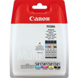 CARTUCHO TINTA CANON CLI 581 PIXMA MULTIPACK