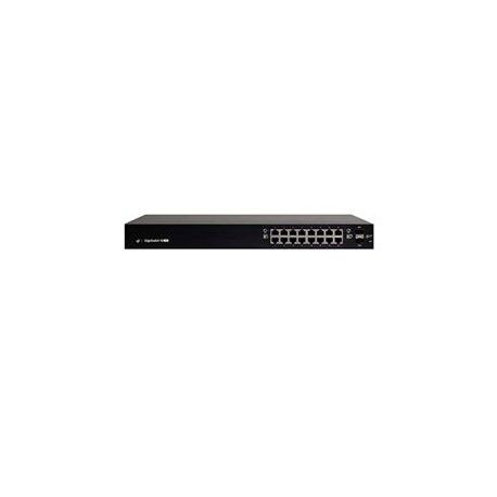 SWITCH 16 PUERTOS 10 100 1000 MB UBIQUITI ES16 150W